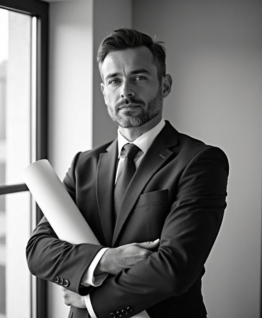 Portrait of Jonathan — licensed contractor and legal professional